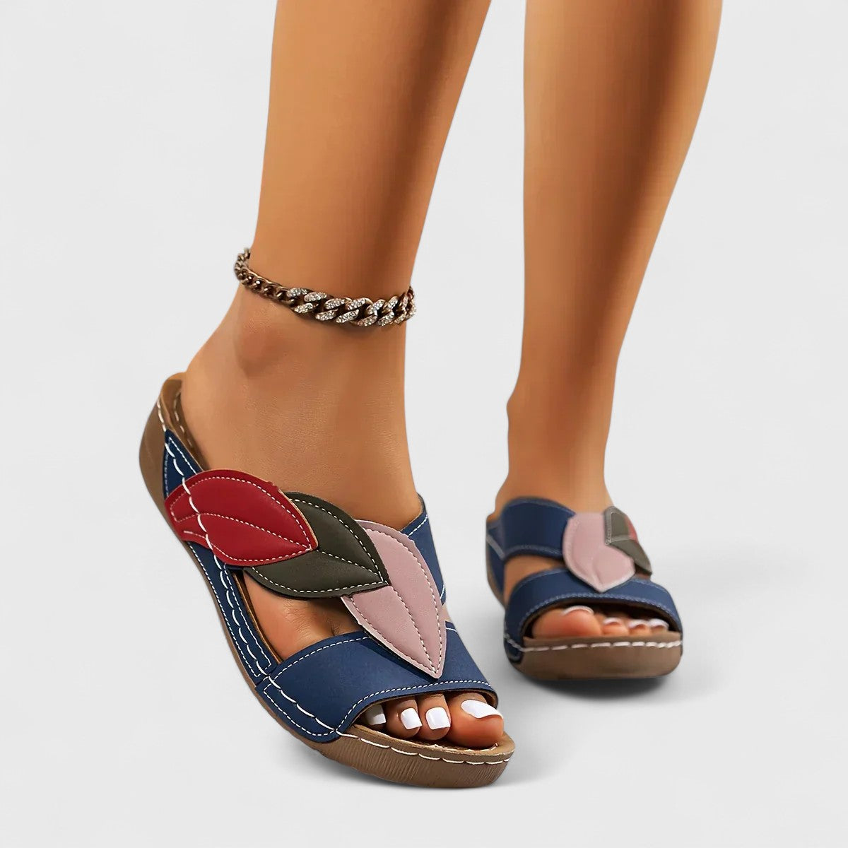 Claudine™ | Instapsandalen met orthopedisch comfort