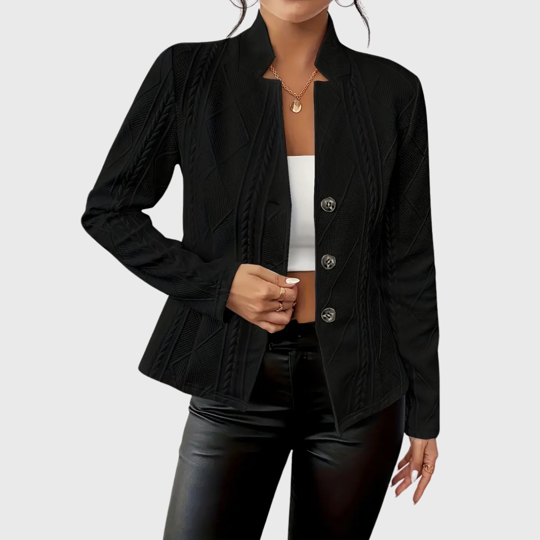 Cassy™ | Blazer met Elegante Details