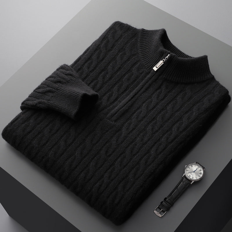 Koen™ | Premium Gebreide Quarter-Zip Trui