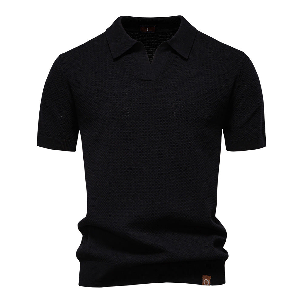 Ulrich™ | Gestructureerde Poloshirt