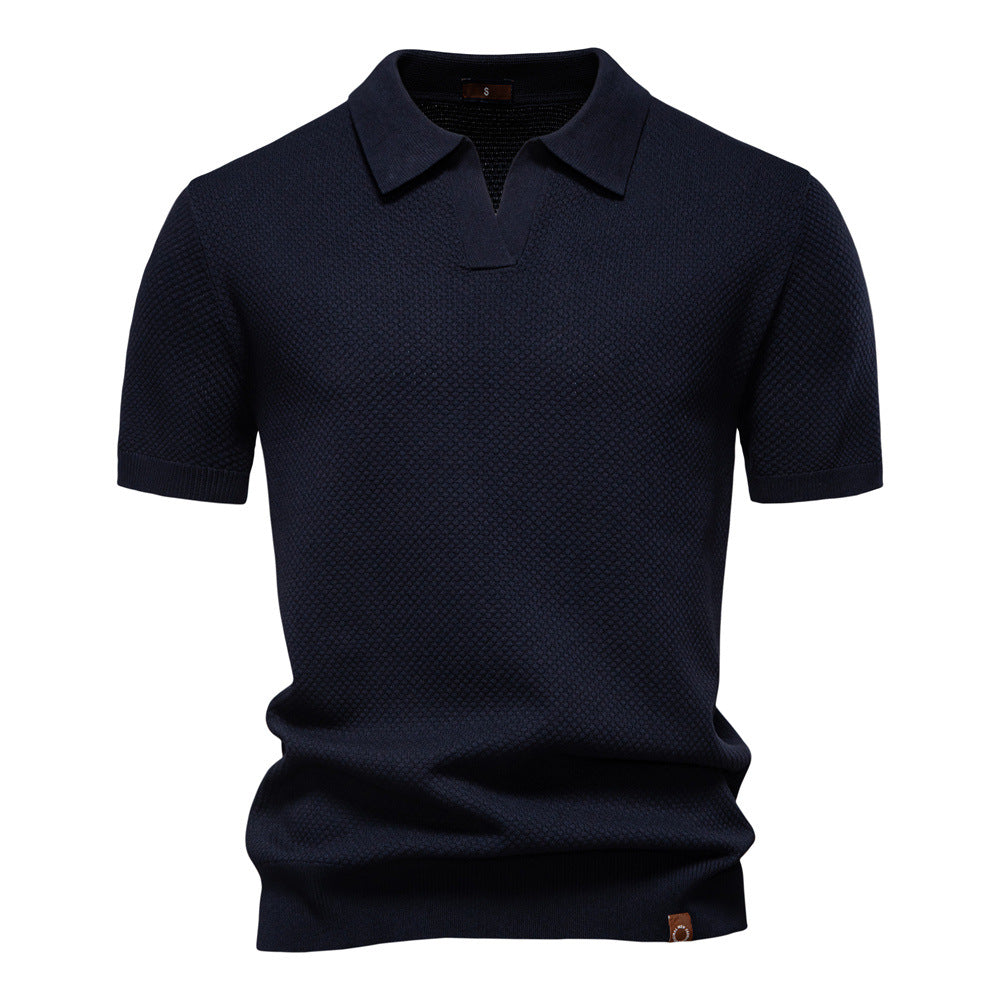 Ulrich™ | Gestructureerde Poloshirt