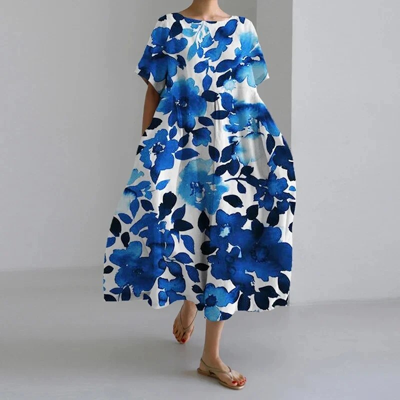 Amelia™ | Bohemien bloemenjurk
