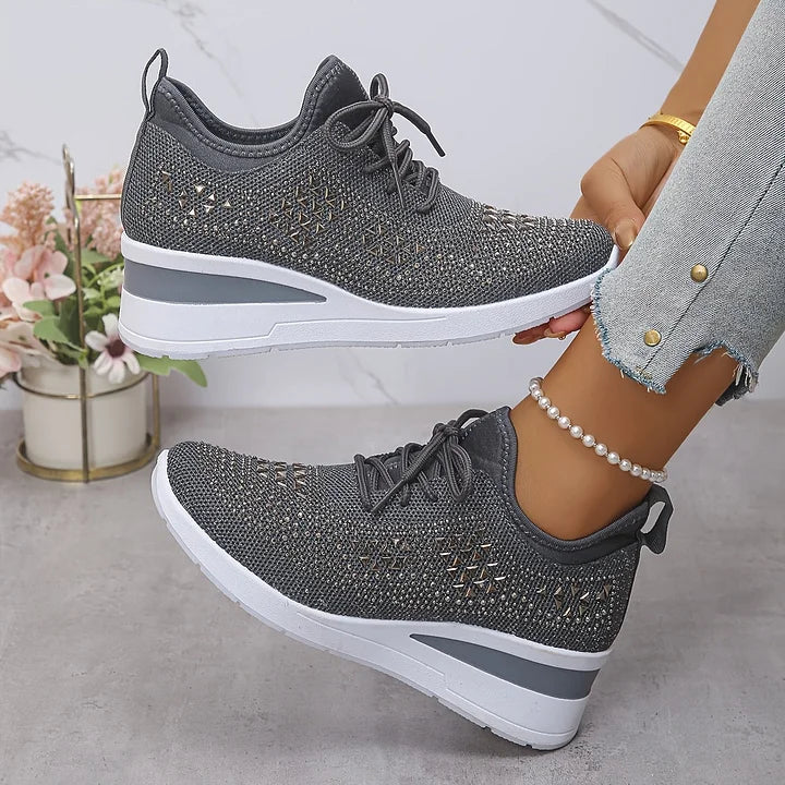 Giselle™ | Orthopedische sneakers met sprankelende strass