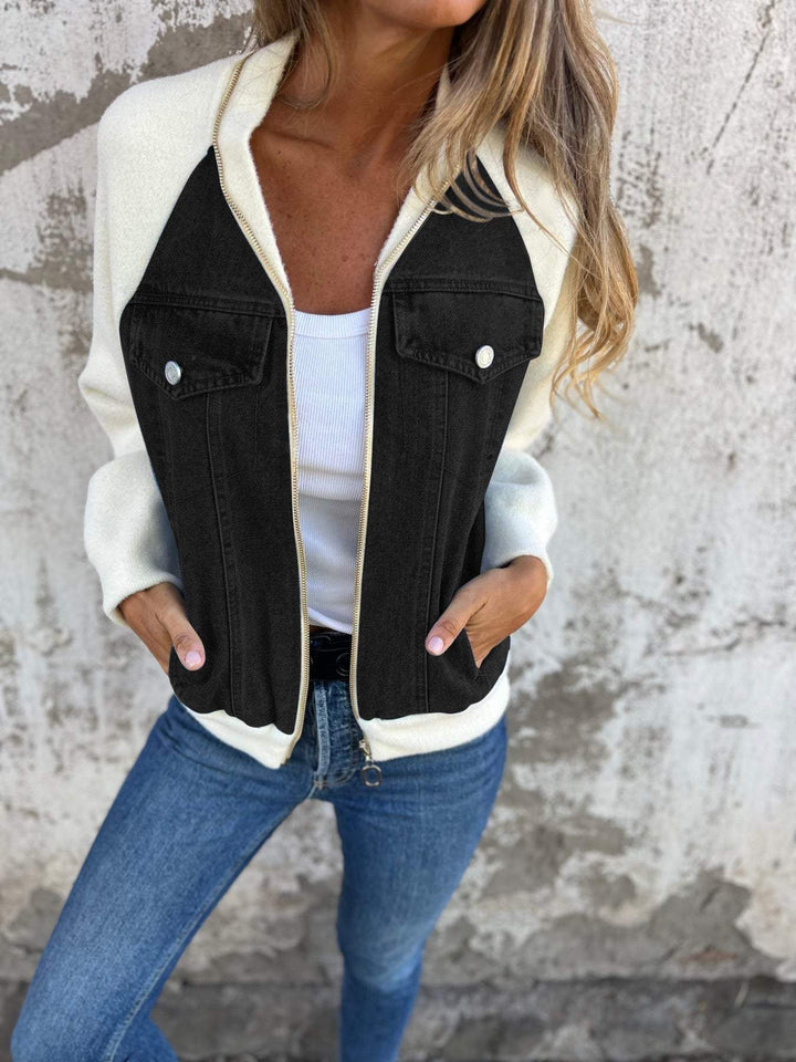Anouk™ | Uniek Spijkerjack met een Vintage Twist