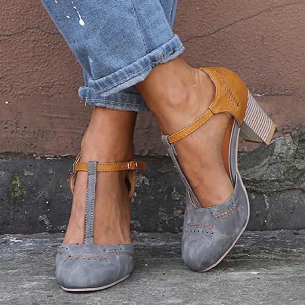 Genia™ | Retro Sandalen