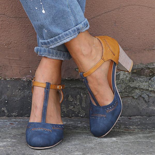 Genia™ | Retro Sandalen