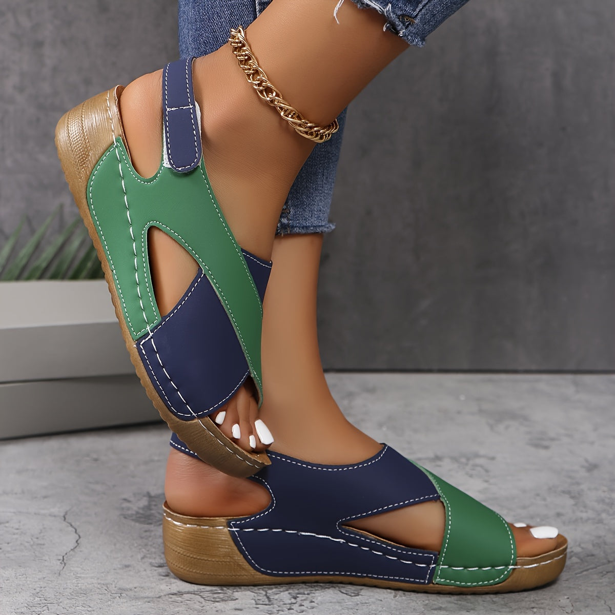 Orthopro™ | orthopedische sandalen van veganistisch leer