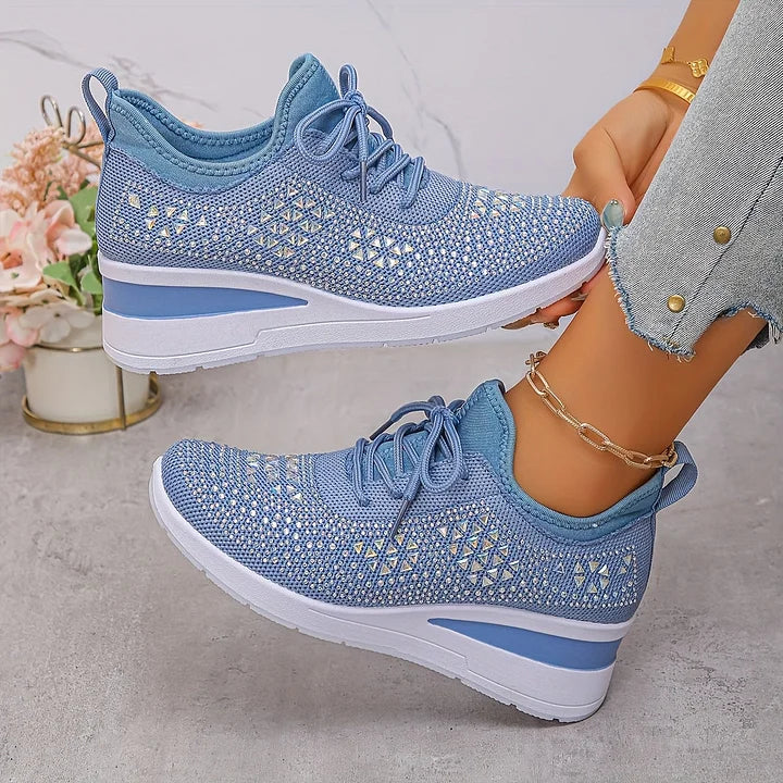 Giselle™ | Orthopedische sneakers met sprankelende strass