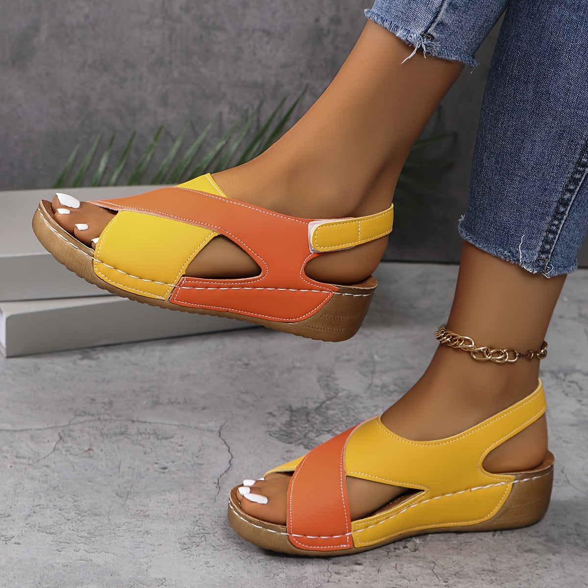 Orthopro™ | orthopedische sandalen van veganistisch leer
