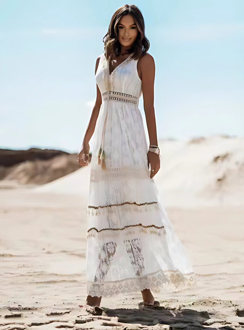 Carmen™ | Elegante boho jurk