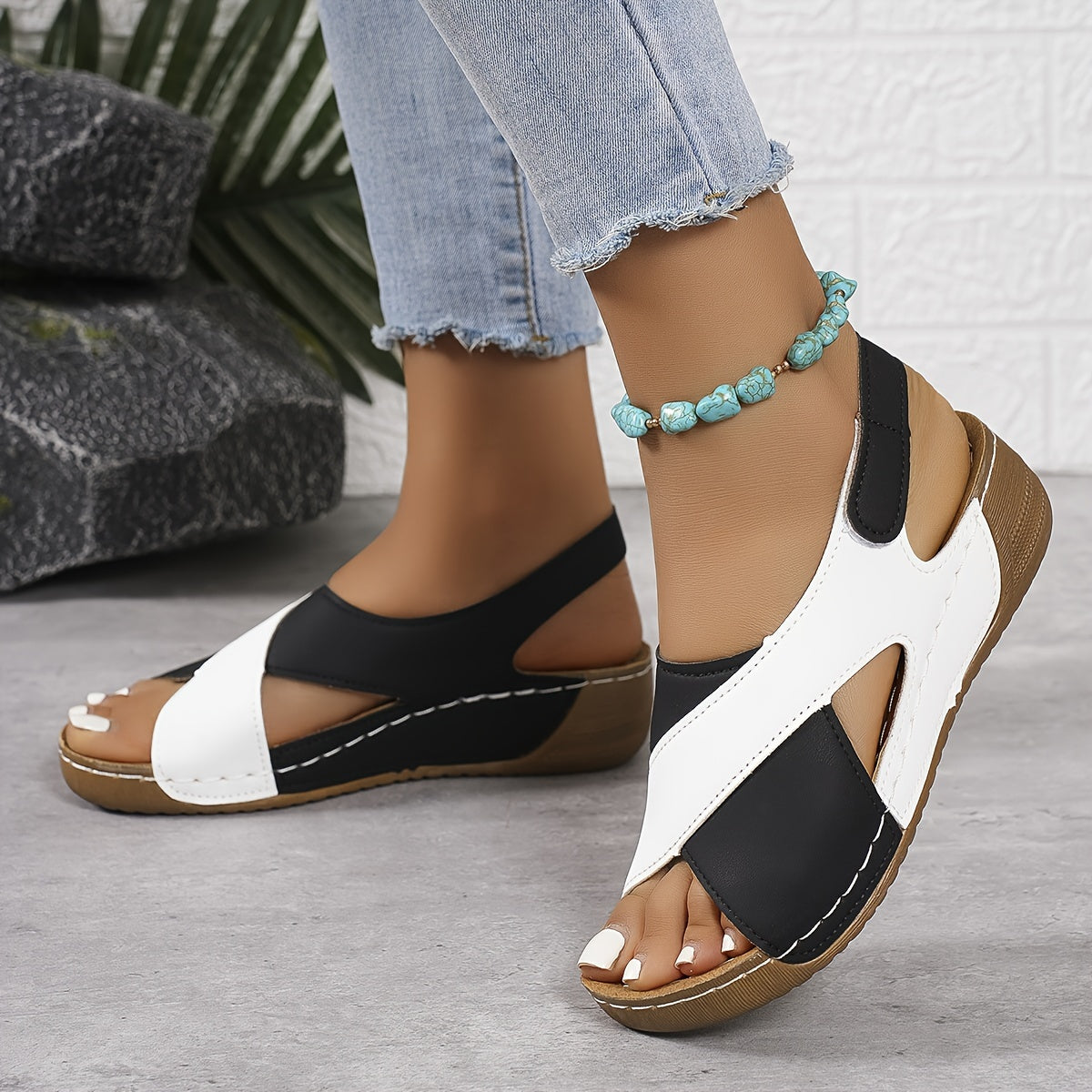 Orthopro™ | orthopedische sandalen van veganistisch leer