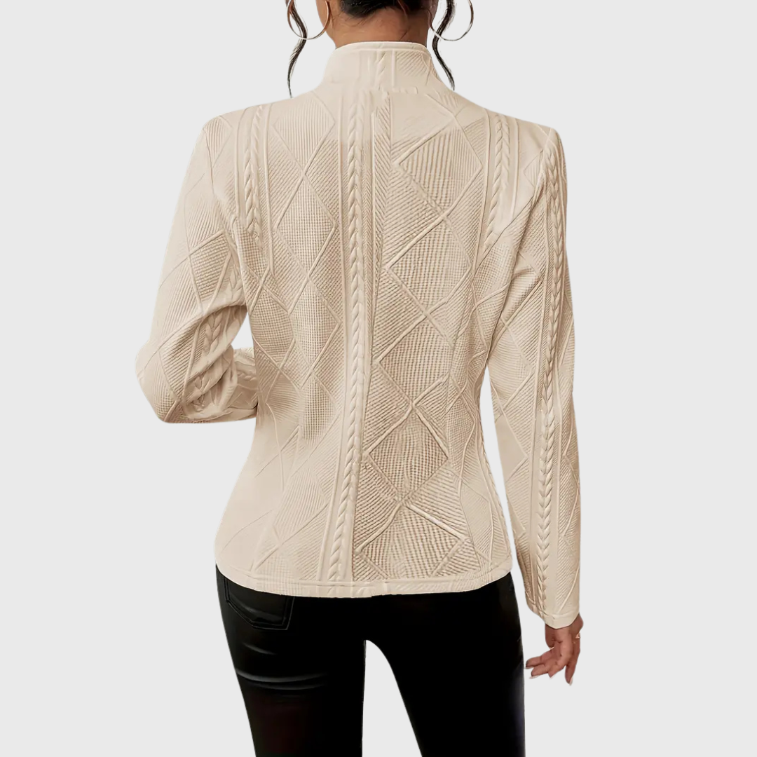 Cassy™ | Blazer met Elegante Details
