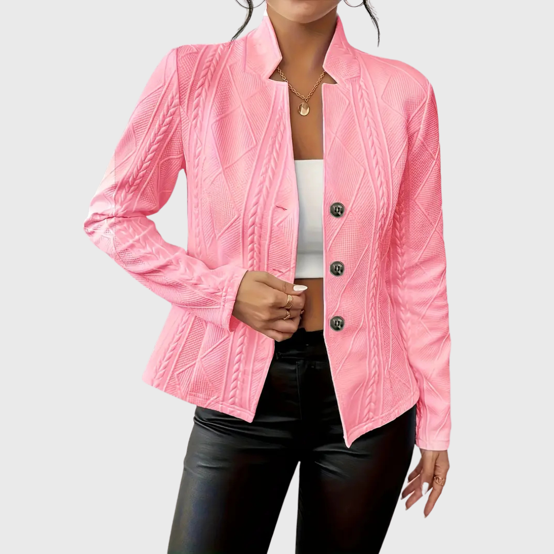 Cassy™ | Blazer met Elegante Details