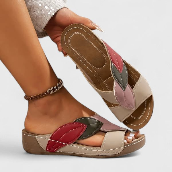 Claudine™ | Instapsandalen met orthopedisch comfort