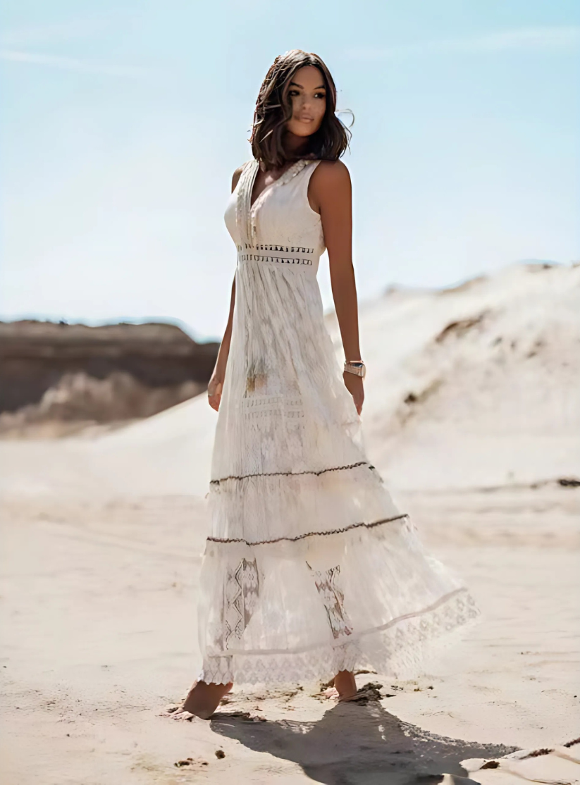 Carmen™ | Elegante boho jurk