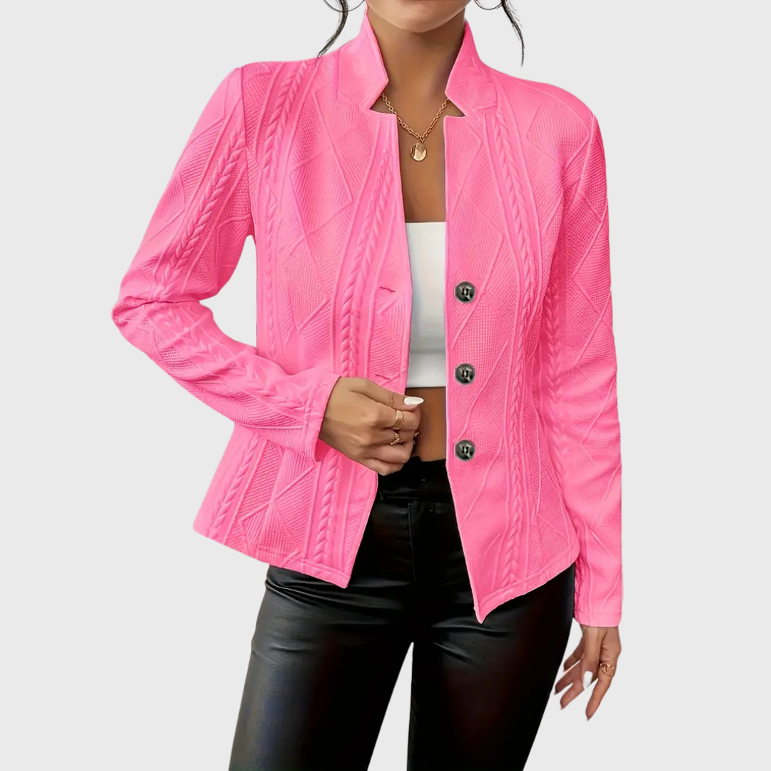 Cassy™ | Blazer met Elegante Details