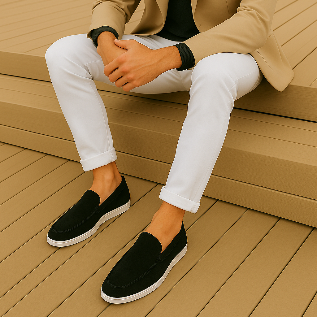 Joris™ | Elegante Suède Loafers