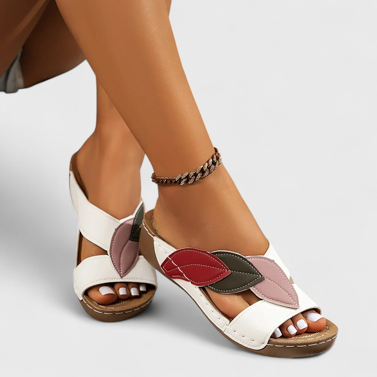 Claudine™ | Instapsandalen met orthopedisch comfort