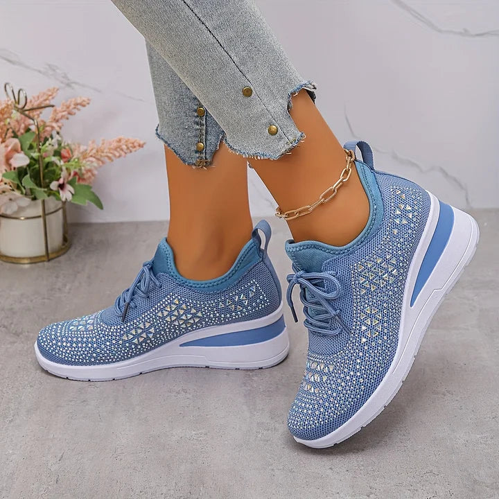 Giselle™ | Orthopedische sneakers met sprankelende strass
