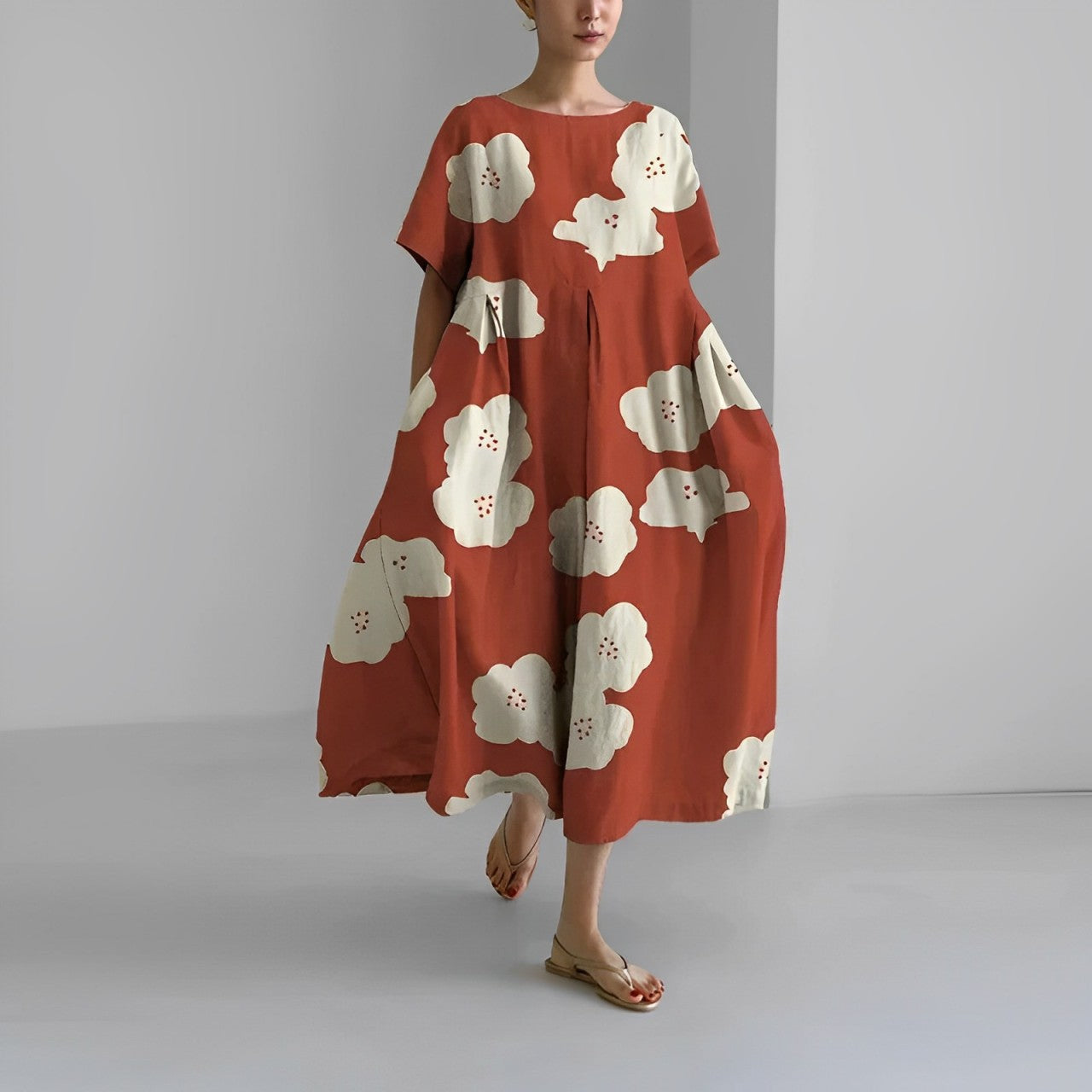 Amelia™ | Bohemien bloemenjurk