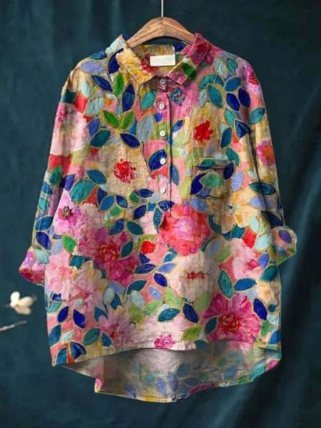 Louise™ | Blouse met bloemenprint