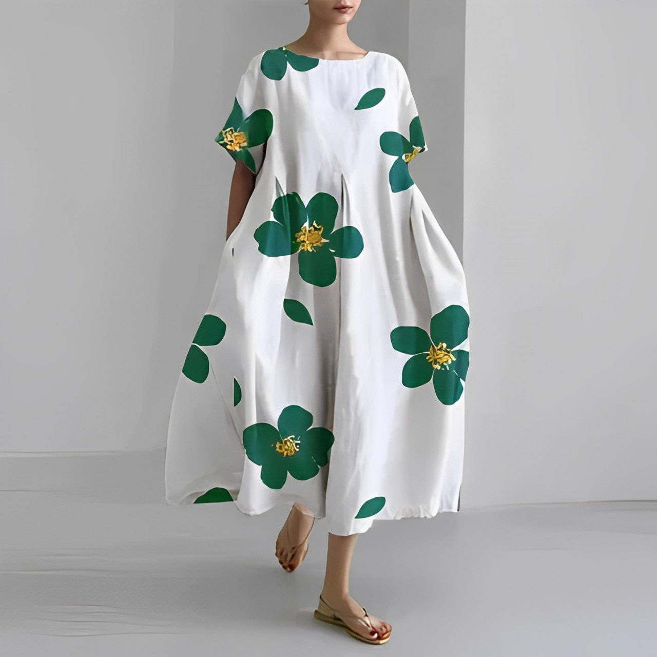 Amelia™ | Bohemien bloemenjurk