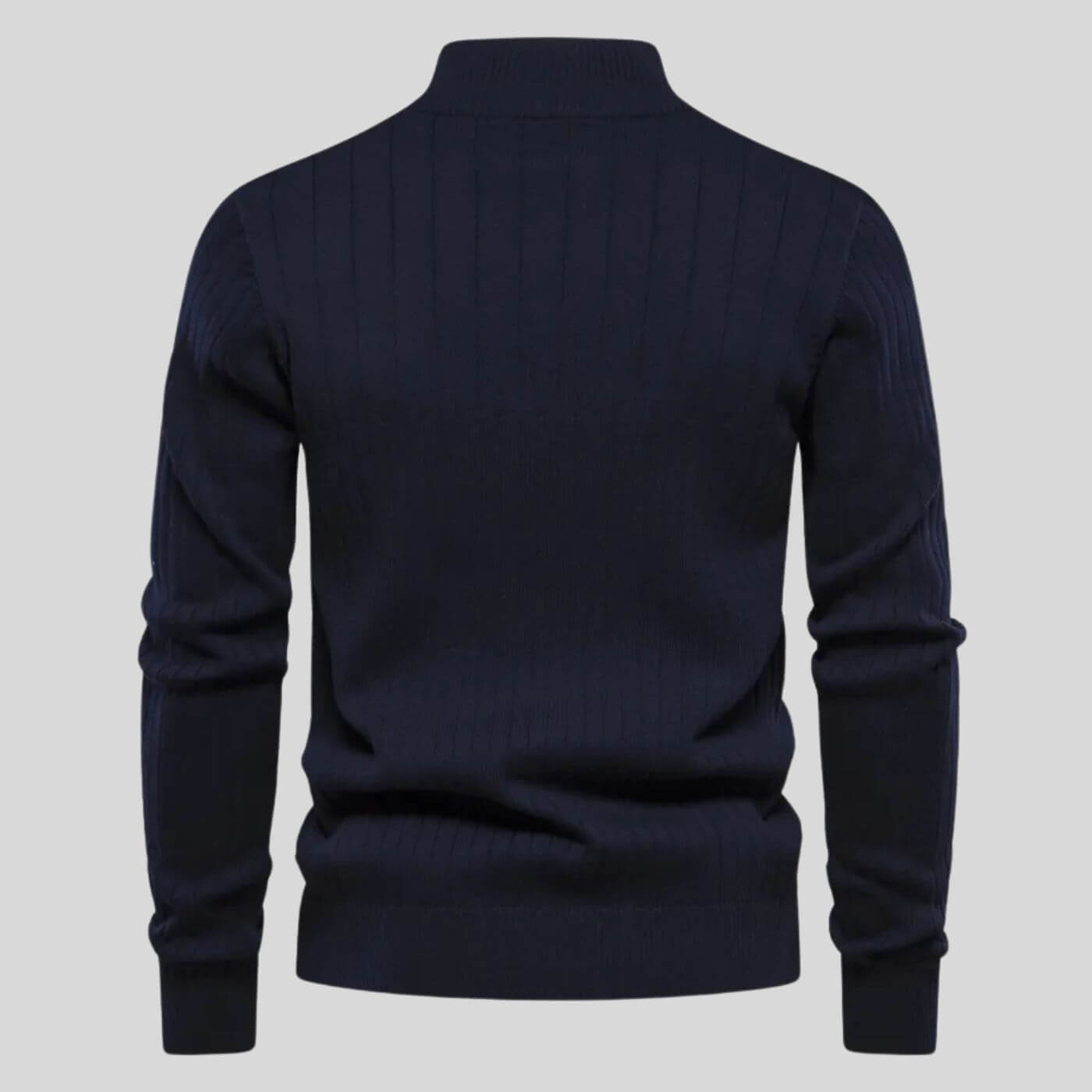 Flint™ | Klassieke Gebreide Quarter-Zip Trui