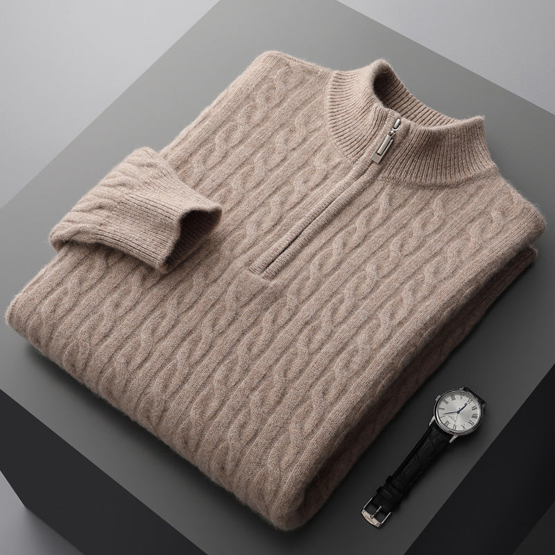 Koen™ | Premium Gebreide Quarter-Zip Trui