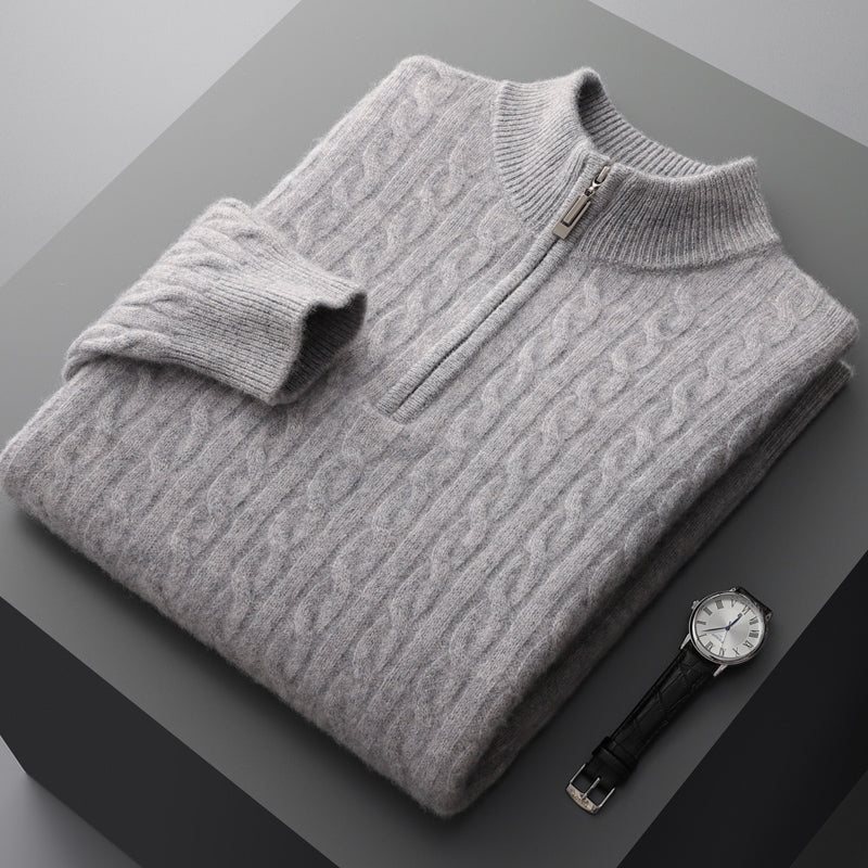 Koen™ | Premium Gebreide Quarter-Zip Trui