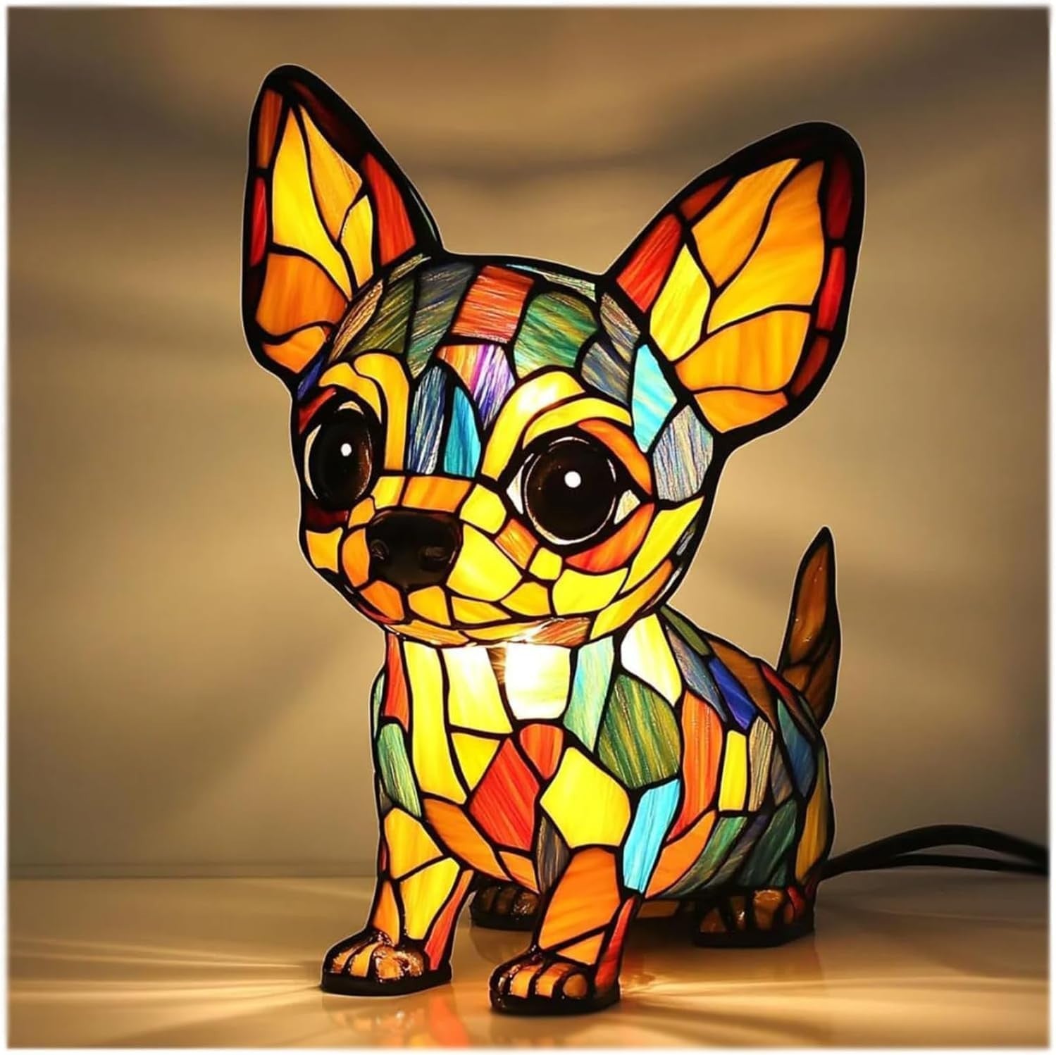 Piet – Magische glasvezellamp voor honden
