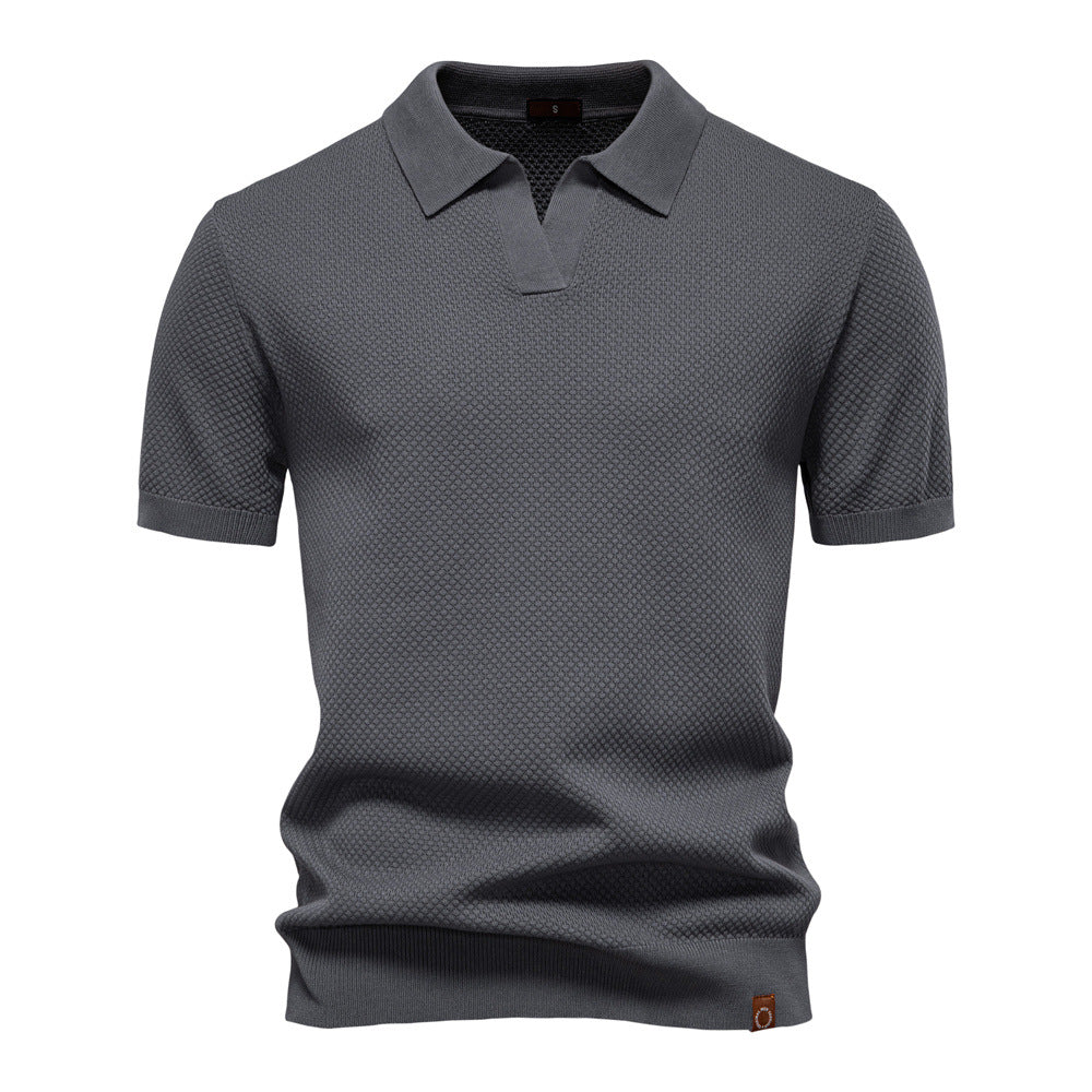 Ulrich™ | Gestructureerde Poloshirt