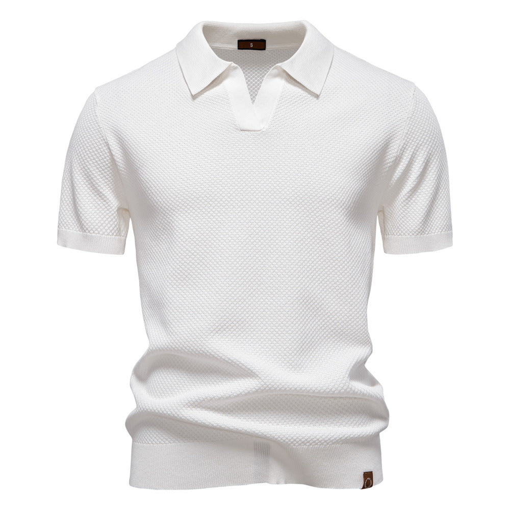 Ulrich™ | Gestructureerde Poloshirt