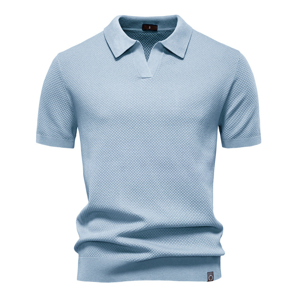 Ulrich™ | Gestructureerde Poloshirt