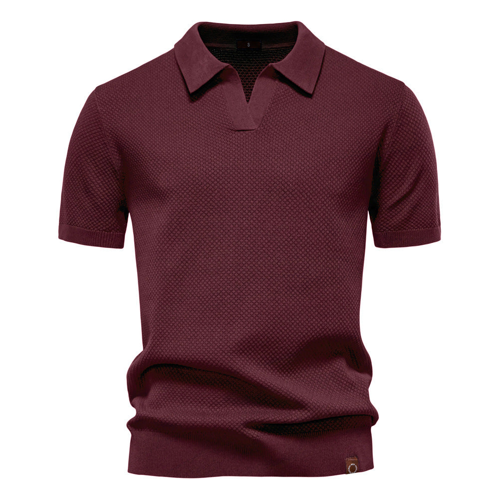 Ulrich™ | Gestructureerde Poloshirt