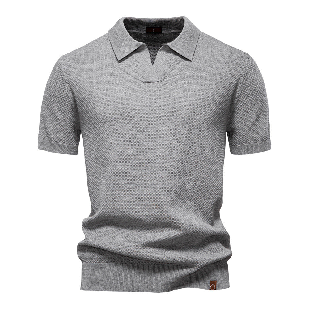 Ulrich™ | Gestructureerde Poloshirt