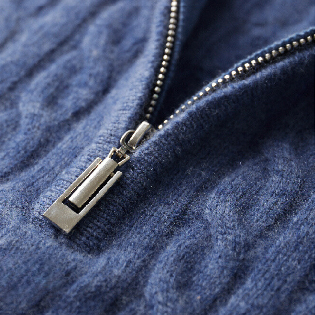 Koen™ | Premium Gebreide Quarter-Zip Trui