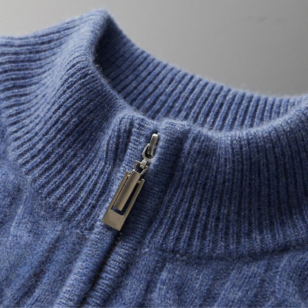 Koen™ | Premium Gebreide Quarter-Zip Trui