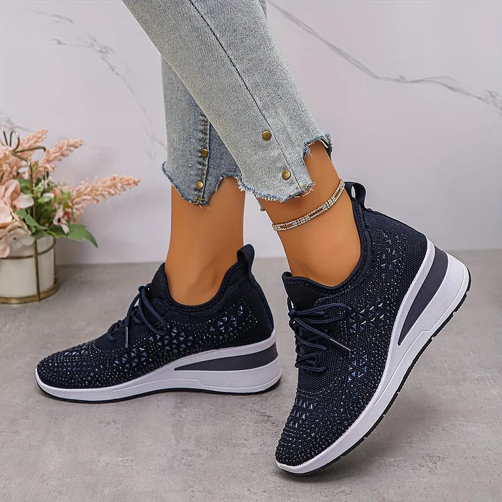 Giselle™ | Orthopedische sneakers met sprankelende strass
