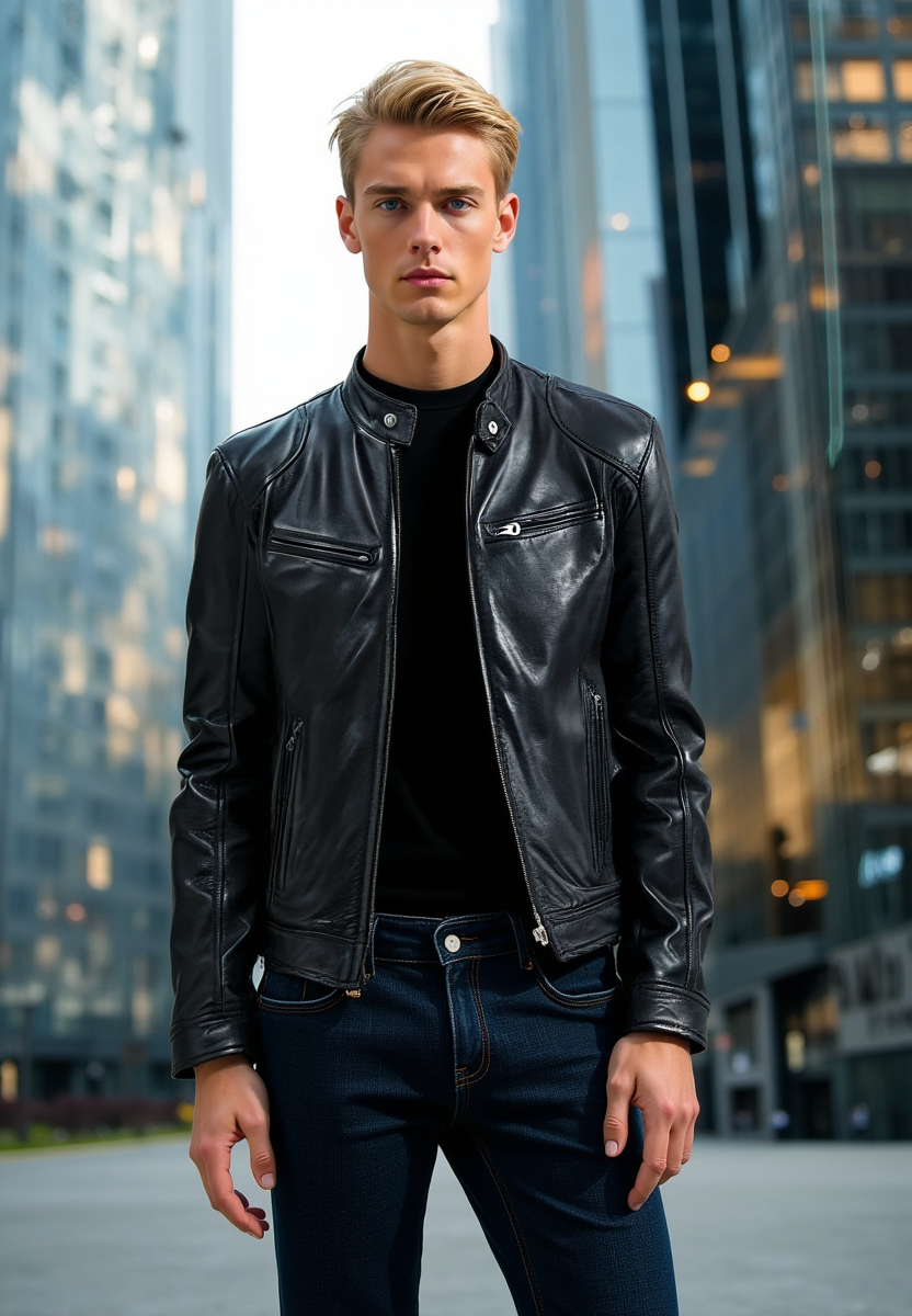 Vale™ | Casual Leren Jas