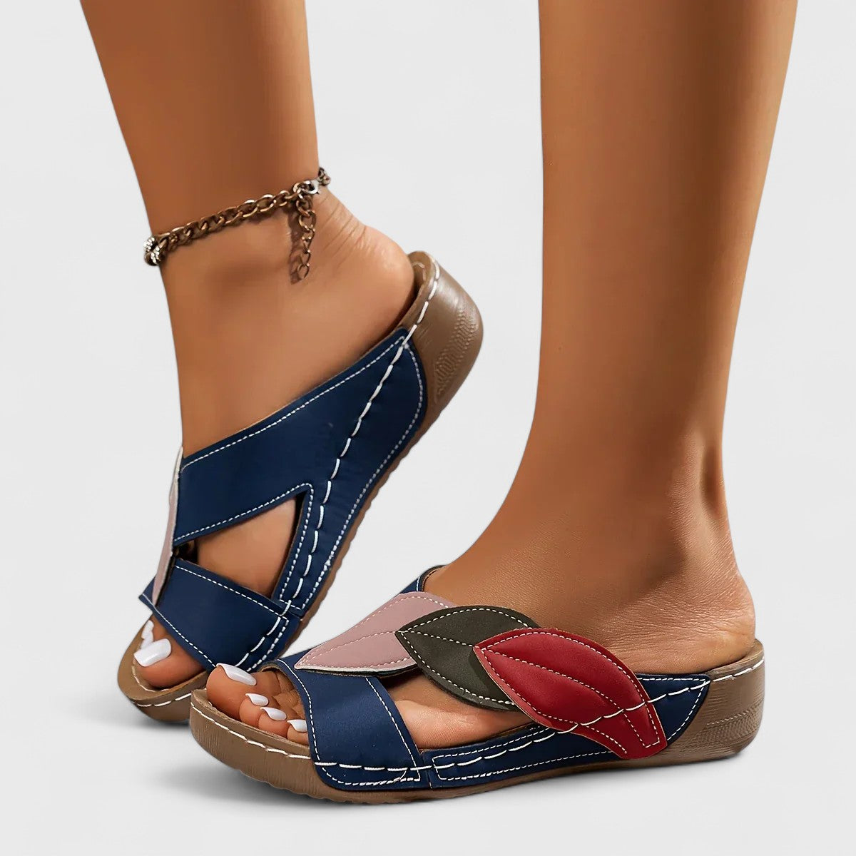 Claudine™ | Instapsandalen met orthopedisch comfort