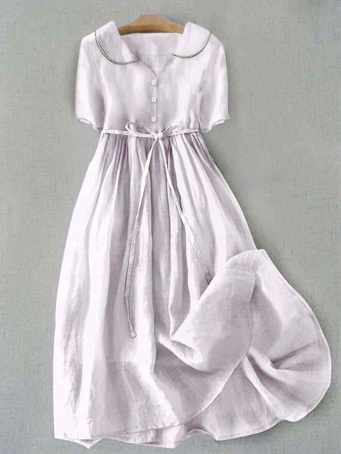 Isla™ | Elegante jurk met halflange mouwen
