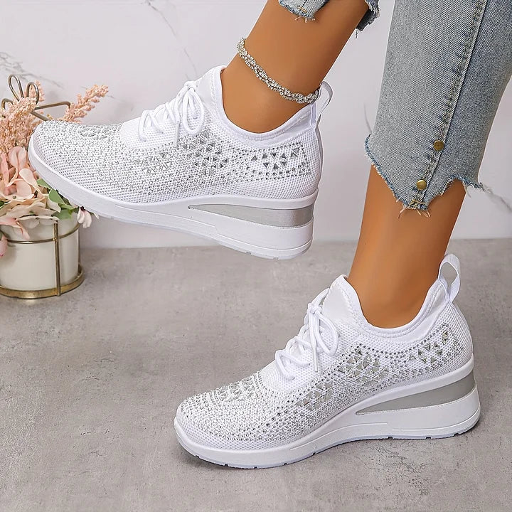 Giselle™ | Orthopedische sneakers met sprankelende strass