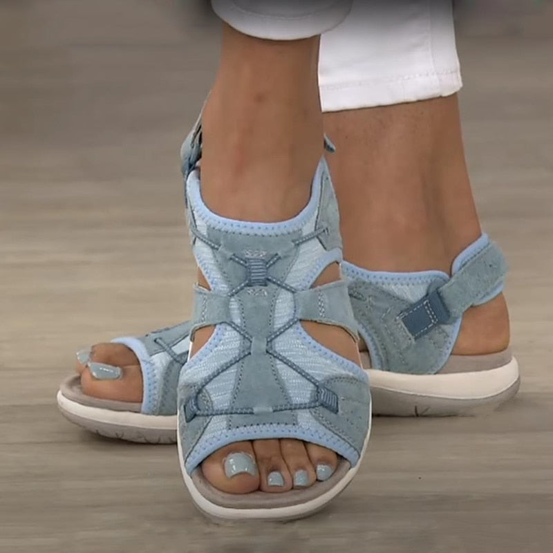 Ariana™ | Stijlvolle, verstelbare zomersandalen met steunzool