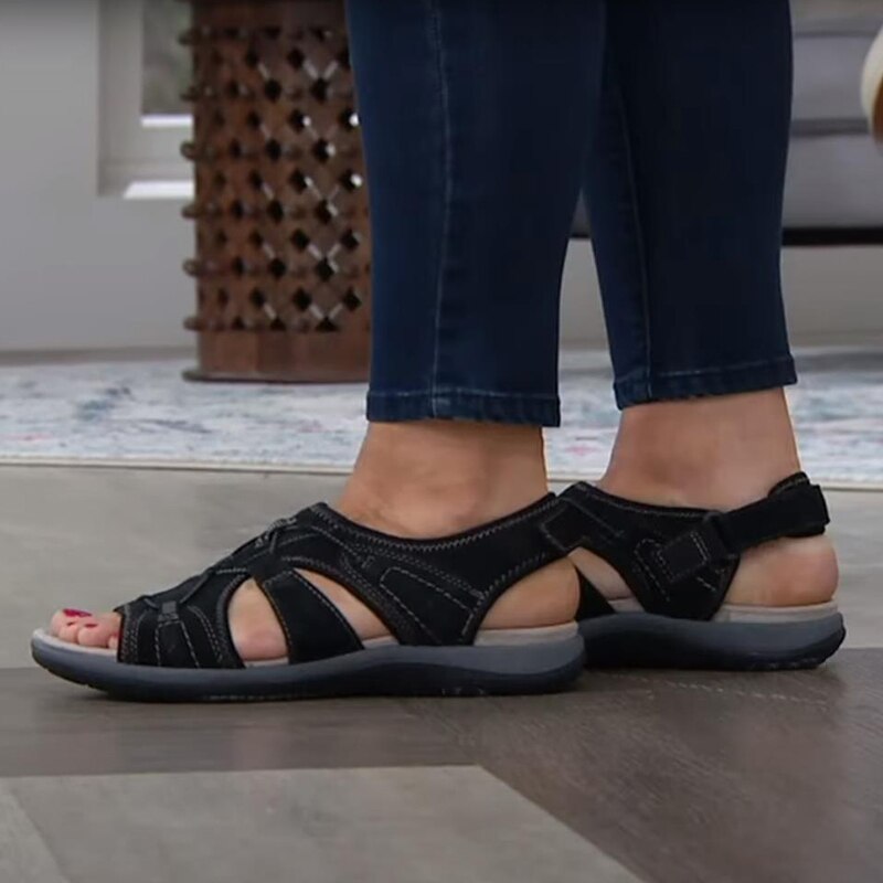 Ariana™ | Stijlvolle, verstelbare zomersandalen met steunzool