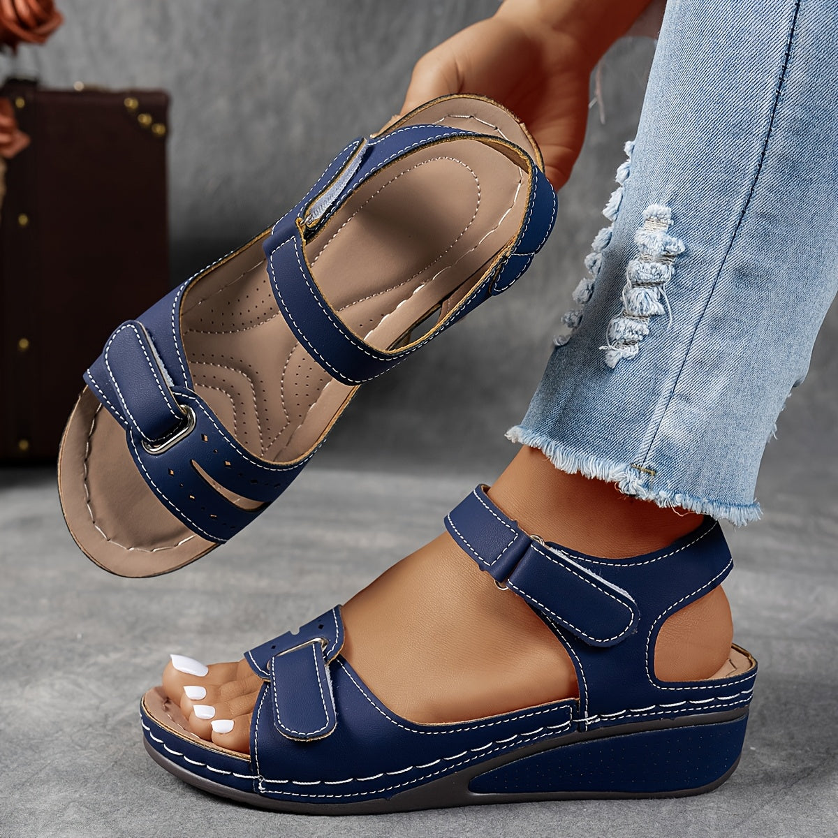 Vera™ | Orthopedische sandalen met sleehak