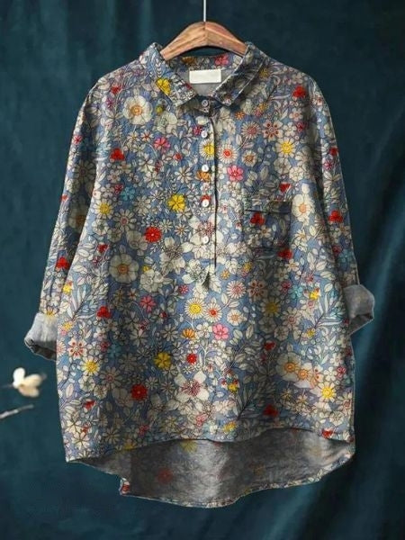 Louise™ | Blouse met bloemenprint