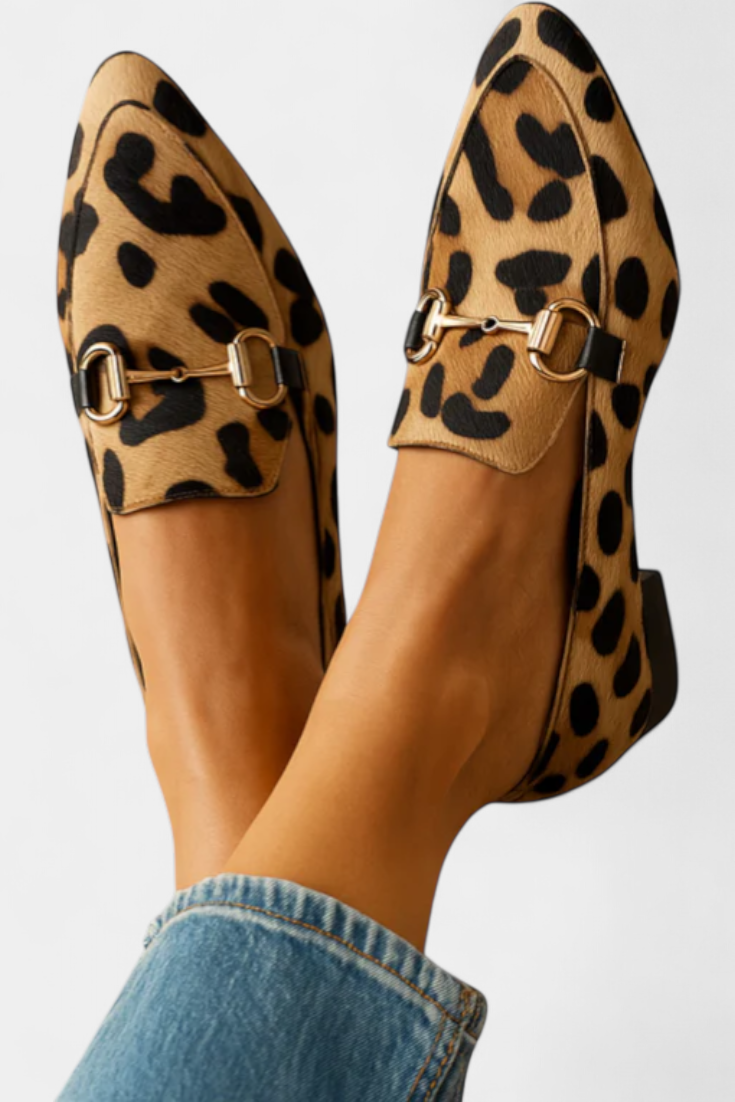 Laurien™ | Mocassin met Metalen Gesp
