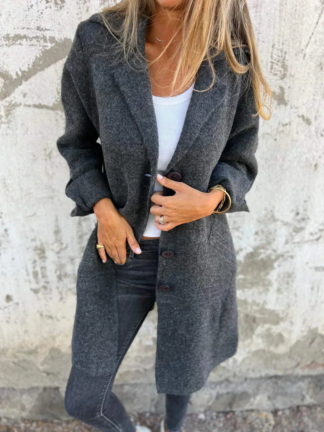 Audrey™ | Chique Minimalistische Jas