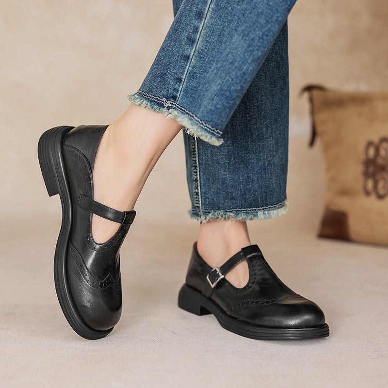 Carla™ | Elegante leren schoen