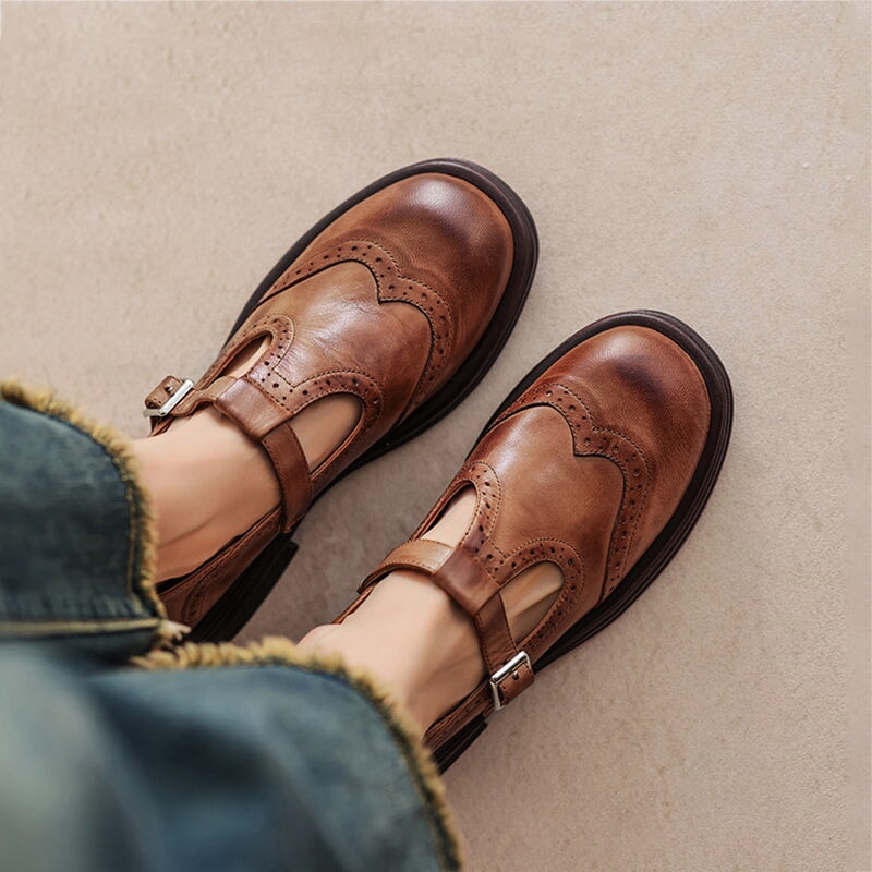 Carla™ | Elegante leren schoen